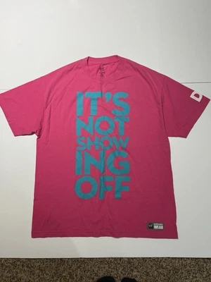 Camiseta WWE Dolph Ziggler Para Hombres XL Rosa It’s Not Showing Off Rosa Foto 1 de 4