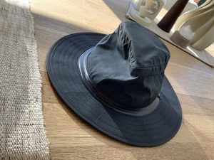 Sombrero Barbour algodón encerado Drifter's Hat azul talla XL NUEVO - Imagen 1 de 7