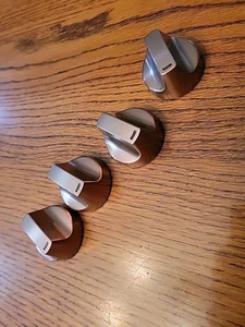 GE Cafe Ofen Knöpfe - Bronze (191D8219) WB03X23785-01 4er Set Schwermetall - Bild 1 von 4