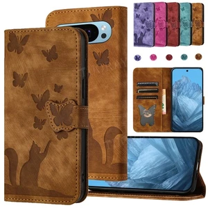 Handy Tasche für Google Pixel 6A 7 7A 8 8A 9 Pro XL 9A Hülle Wallet Schutz Case - Picture 1 of 83