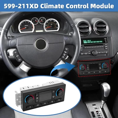 599-211XD Heater ClimateControl AC Module Panel for Chevy GMC Hummer Replacement - Image 1 of 4