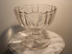 Ohio Flint Glass Aubrey aka Colonial Compote Signed Krys-Tol - Picture 1 of 1
