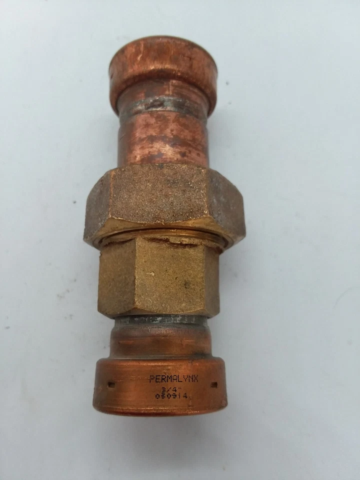 PERMALYNX 050914 COOPER PUSH TO PUSH UNION 3/4" X 3/4" NPT NSF-31 NNB - Image 1 of 4