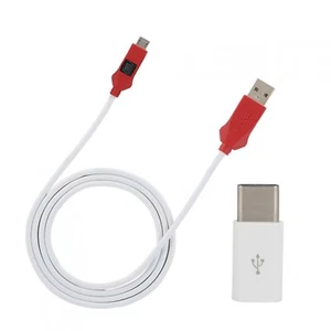 EDL 2 IN 1 CABLE FOR QUALCOMM 9008 MODE TYPE C MICRO USB W/ BUTTON XIAOMI - Picture 1 of 2