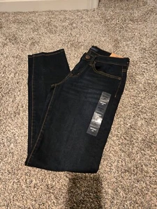 NWT Aeropostale Dark Wash Skinny Jeans 4 - Picture 1 of 5