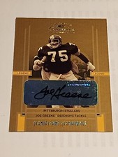 2005 Donruss Classics Significant Signatures Joe Greene Auto 37/50 Steelers