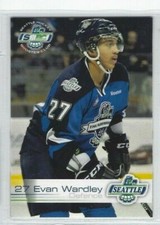 2013-14 Seattle Thunderbirds (WHL) Evan Wardley