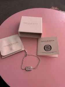 Celestial Silver Opal North Star Bracelet Olivia Burton London- New In Box - Picture 1 of 7