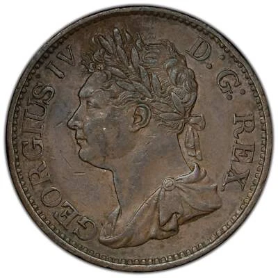 Ireland 1822 1/2d Half Penny Coin KM #150 - Image 1 of 2