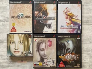 SONY PS 1 2 Koudelka & Shadow Hearts & Shadow of Memories & clock tower 3 set - Picture 1 of 18