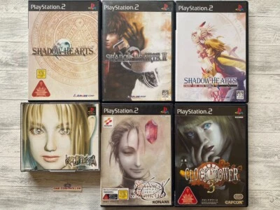 SONY PS 1 2 Koudelka & Shadow Hearts & Shadow of Memories & clock tower 3 set - Image 1 of 4