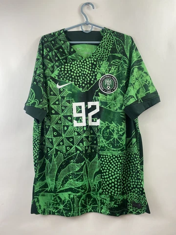 Nigeria Home football shirt 2022 - 2024 SIZE L nike GREEN AFRICA DN0696-329 Cover