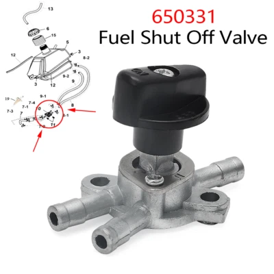 Kit de válvula de cierre de combustible para E-Ton Sierra 90 impulsos 90 Viper 50M Viper 70 #650331 Foto 1 de 4