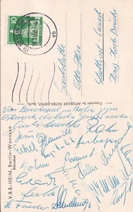 DFB Nationalmannschaft 1958 - 19 x original signiert -"Rahn, Erhard, Herberger" - Picture 1 of 2