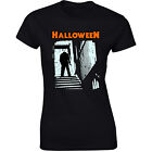 Halloween Micheal Myers Ladies T-Shirt Bo Pumpkin Ghost Spooky Scary Gift Tshirt
