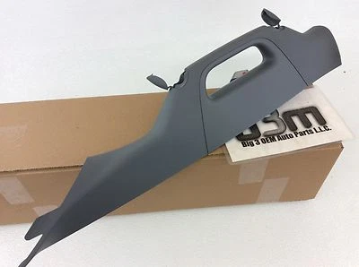 2011-2015 Ford Super Duty Left Driver Gray Windshield A Pillar Handle Trim OEM - Image 1 of 3