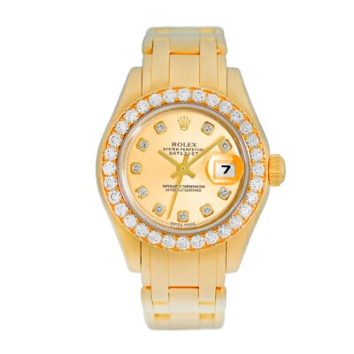 Rolex Oro Amarillo 18K 29mm Obra Maestra 80298 Diamantes Caja Garantía COMO NUEVO  Foto 1 de 4