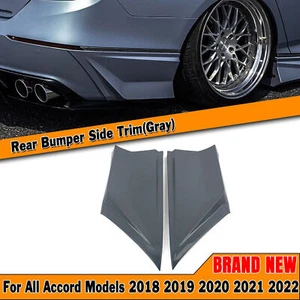 1 par de molduras de cubierta de esquina lateral para parachoques trasero gris YOFER para Honda Accord 2018-2022 - Imagen 1 de 12