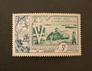 Polinesia Francese Scott #C22 mai incernierata - Foto 1 di 1