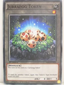 Yu-Gi-Oh 1x #ENTKN Jurraegg Token - SR04 - Dinosmasher's Fury Structure Deck - Bild 1 von 1