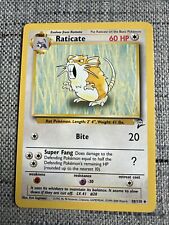 Pokémon TCG Raticate Base Set 2 58/130 Regular Unlimited Uncommon