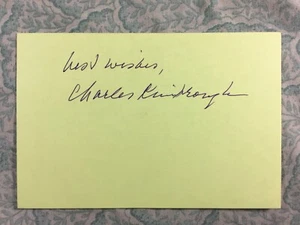 Charles Kimbrough - Der Glöckner von Notre Dame - Murphy Brown - handsigniert 1990 - Bild 1 von 2