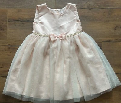 Blueberi Boulevard Girl Size 6 Party Dress Fancy Fairy  Pink Tulle Sleeveless - Image 1 of 4