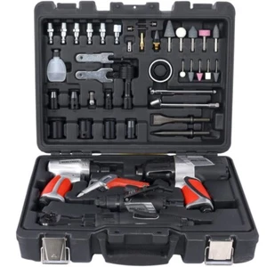 Professional Air Tool Accessory Kit Impact Wrench Air Ratchet 44 Piece Set - Picture 1 of 11