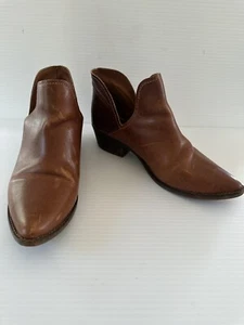 Steve Madden Women’s Leather Tempe Bootie Boots Size 8.5M - Picture 1 of 7