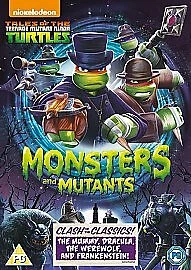 Teenage Mutant Ninja Turtles - Monsters and Mutants (DVD, 2017)