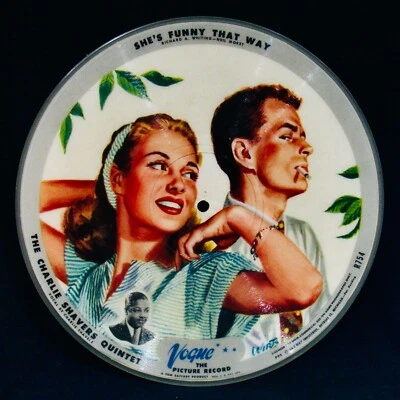 Vogue 10" Picture Disc #R 754~She's Funny That Way~The Charlie Shavers Quintet - Image 1 of 2
