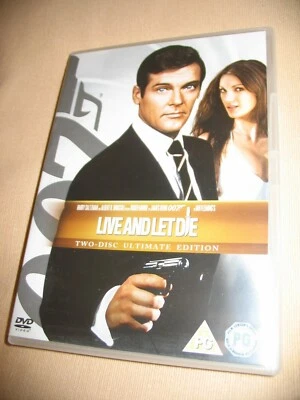 Live and Let Die DVD - James Bond, 007, Roger Moore, Yaphet Kotto, Jane Seymour - Image 1 of 2