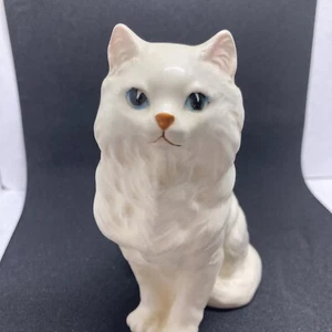 Vintage Brinn's Pittsburg, Pa Cat Porcelain Figurine Made In Japan 5” - Picture 1 of 6