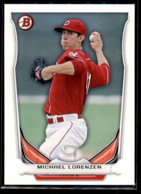 2014 Bowman Draft Top Prospects Michael Lorenzen #TP-58 Cincinnati Reds - Image 1 of 2