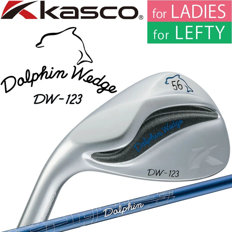 for Ladies Lefty KASCO GOLF JAPAN 2023 DOLPHIN WEDGE DW-123L DP-231 L Graphite - Image 1 of 4