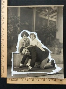 Rare Original VTG 1926 Mr. & Mrs. Dustin Farnum & Estelle Oversize Movie Photo - Picture 1 of 5