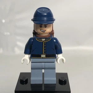 LEGO Kavallerie Soldat Minifigur (tlr021) Lone Ranger - Rucksack / Orangenbart - Bild 1 von 3