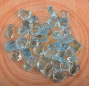 25 Carat Natural Blue Aquamarine Stone Rough, Wholesale Raw Gemstone, DIY Craft - Picture 1 of 3