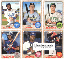 2017 Topps Heritage Minor League - Base Cards - Pick From Card From #'s 1-200
