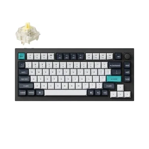 Keychron Q1 Max klawiatura mechaniczna, QWERTY US, Gateron Jupiter Banana Q1M-M4 - Zdjęcie 1 z 7