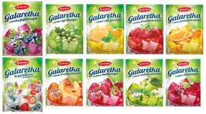 Probierpaket Götterspeise 10x Beutel 10 Geschmacksrichtungen 714 g Wodzislaw - Bild 1 von 1