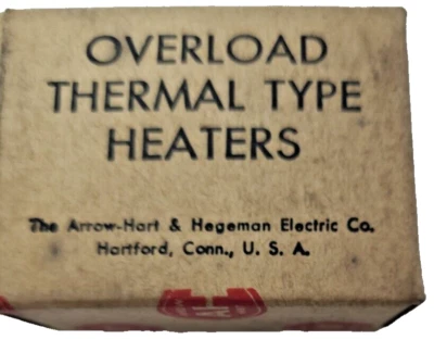 Arrow Hart 42013 тепловой перегрузки нагревательный элемент, лот из 2, новый (T) - Изображение 1 из 4