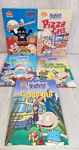 RUGRATS  Nickelodeon Book lot of 5 Space invaders,Major Dads,Pizza Cats,Camp Out - Picture 1 of 7