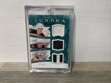 2011-12 Artifacts Tundra Trios Patch Chara, Seguin, Thomas, 01/20 Bruins Rare