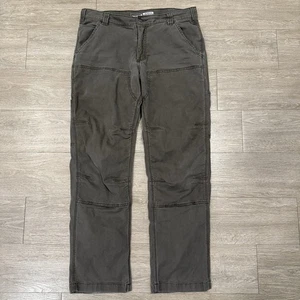Pantalone Carhartt Grigio Robusto Flex Doppio Ginocchio Uomo 32x32 (Adatto 32x28) - Foto 1 di 14
