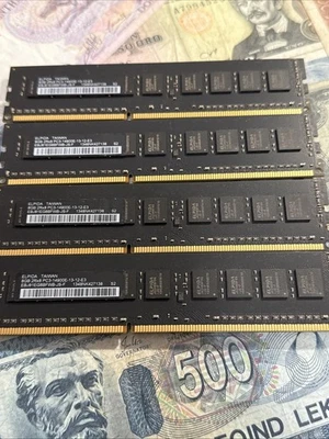 32GB (4X8GB) Elpida EBJ81EG8BFWB-JS-F 8GB PC3-14900 DDR3-1866MHz ECC Unbuffered - Image 1 of 3