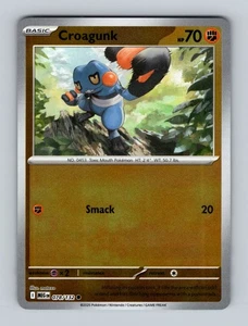 Juego de cartas coleccionables Pokemon - Mega Evolution (MEG EN) Croagunk - #078/132 - Holograma inverso - Imagen 1 de 2