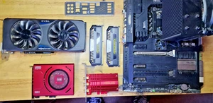 Gaming PC Bundle - MB, CPU, GPU, RAM, Network card, Sound Card. - Afbeelding 1 van 4