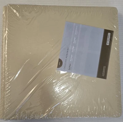 创意纪念品 12X12 米色/薄色/沙子柔性合页封面专辑无页 — 第 1/4 张图片