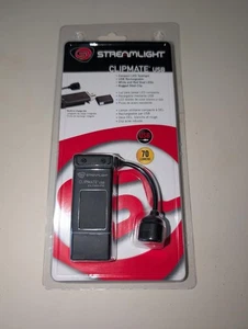NEW SEALED Streamlight Clipmate Rechargeable USB Light White/Red Clip-On LED - Picture 1 of 4